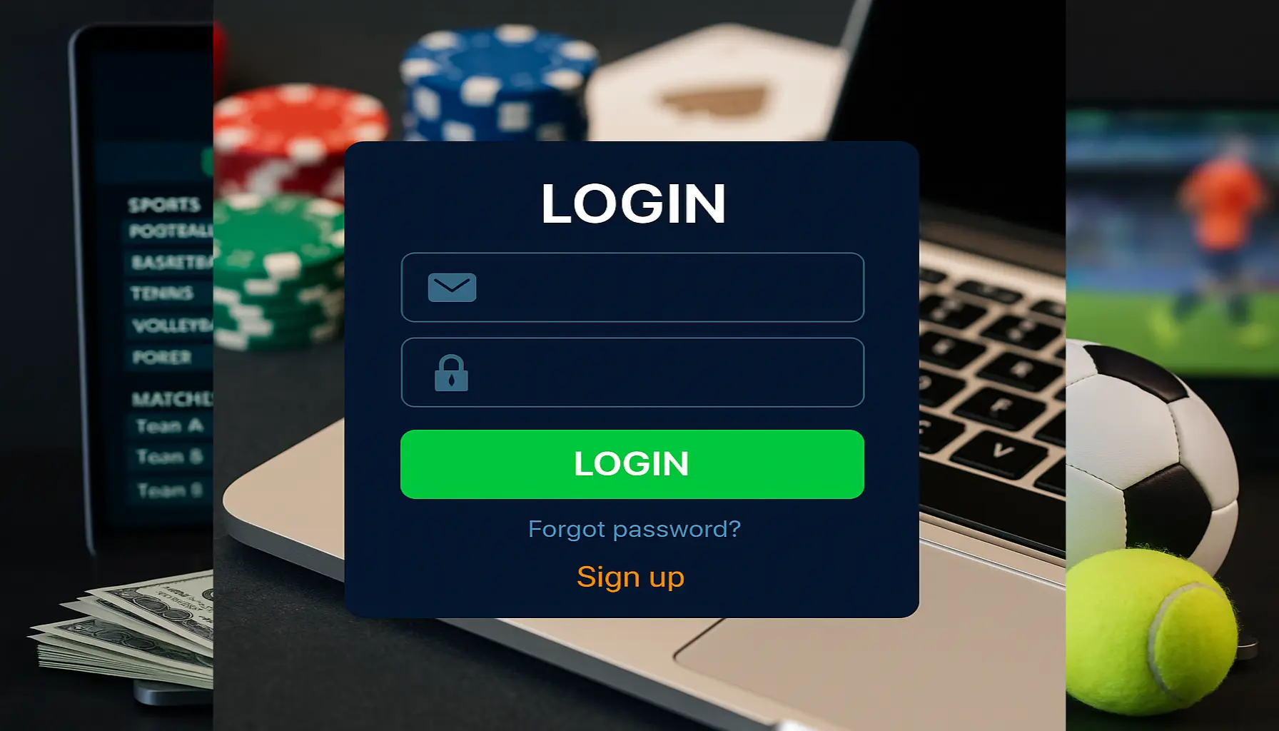 Login no Cassino OOOBET